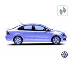 Замена передних тормозных колодок, пакет "Оригинал" Volkswagen POLO седан