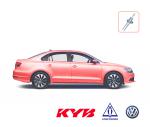 Замена передних амортизаторов, KYB Volkswagen Jetta VI