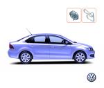 Замена приводного ремня и ролика (а/м без конд.), VAG Volkswagen POLO седан