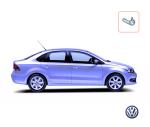Замена левого рулевого наконечника, VAG Volkswagen POLO седан