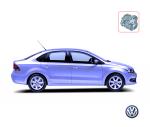 Замена механизма переключения МКП для VW Polo седан, VAG (оригинал) Volkswagen POLO седан