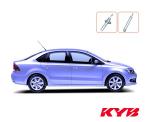 Замена передних и задних амортизаторов, Kayaba Volkswagen POLO седан